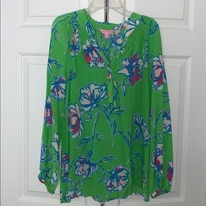 Lily Pulitzer Long sleeve thin shirt